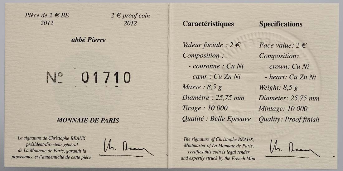 2 Euro Espelhado