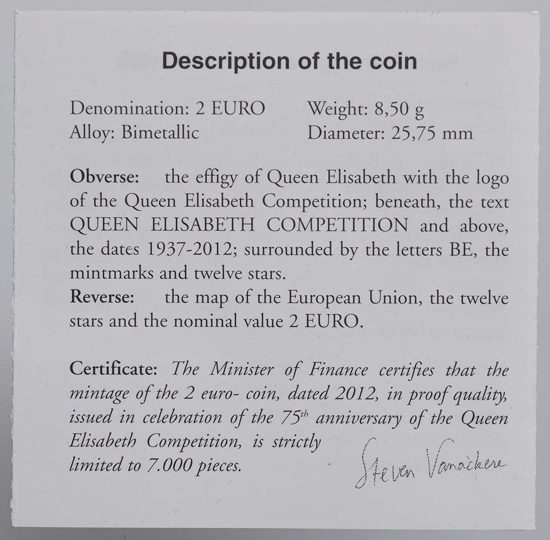 2 euros Proof