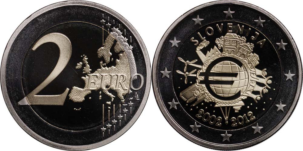 2 euros Proof