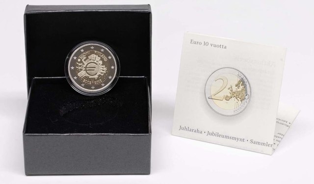 Finnland 2012 10 Jahre Euro-Bargeld – Übersicht