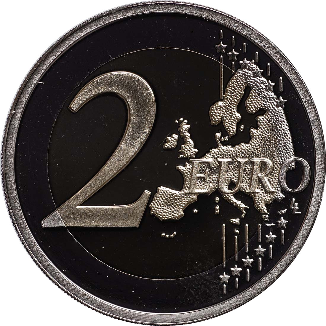 2 Euro Espelhado