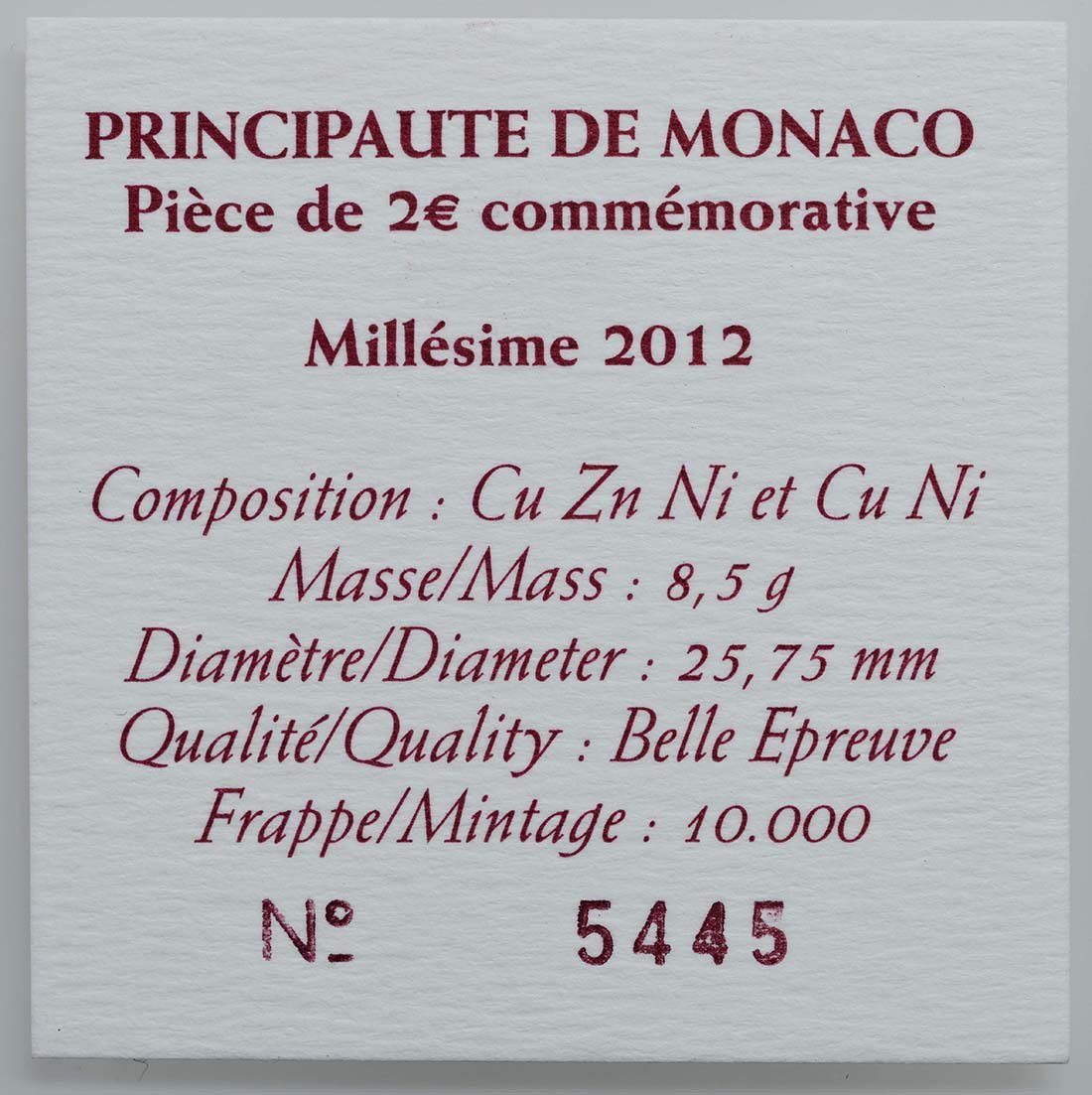 2 Euro Espelhado