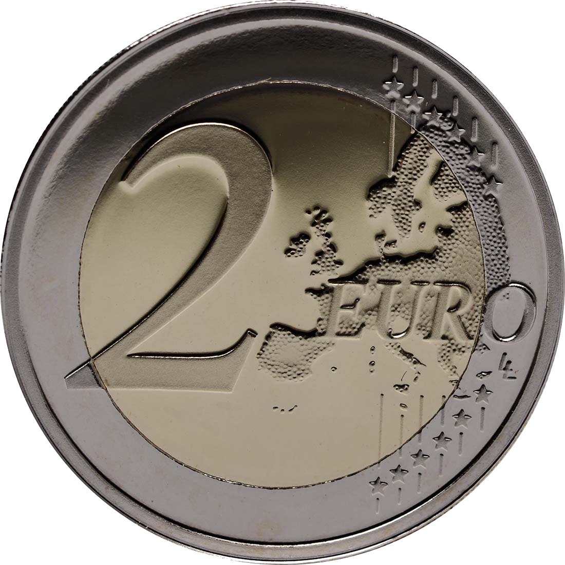 2 Euro Espelhado