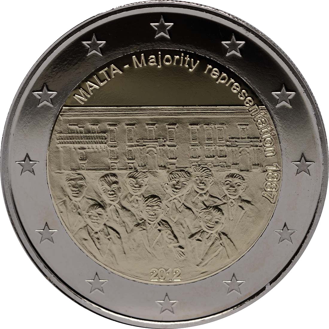 2 Euro Espelhado
