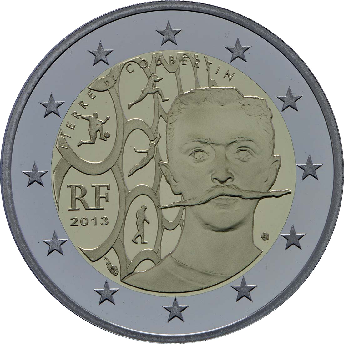 2 Euro Espelhado