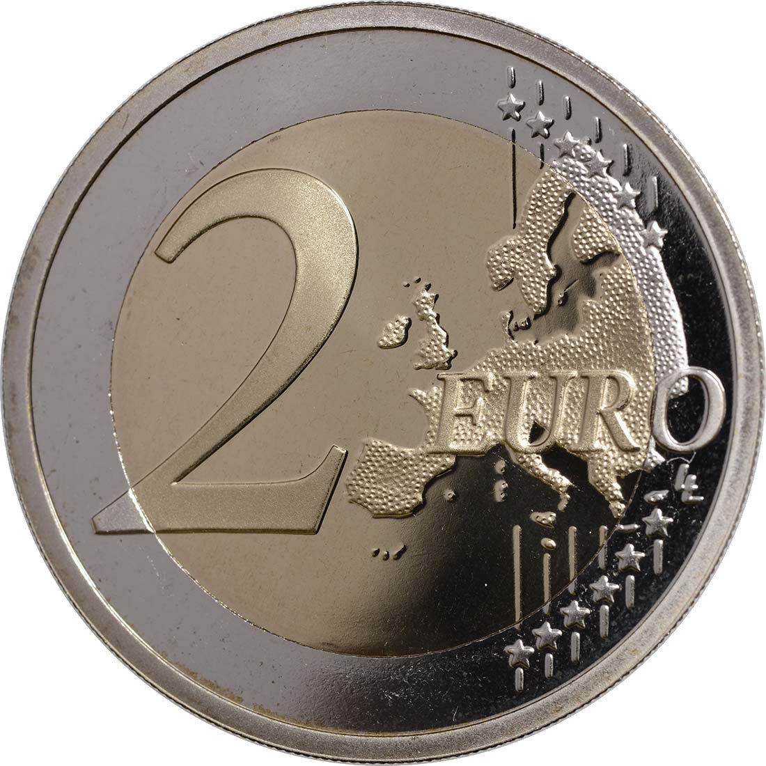 2 Euro Espelhado