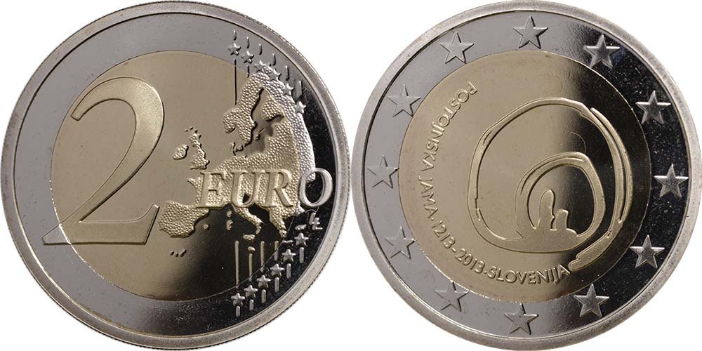 2 Euro Espelhado