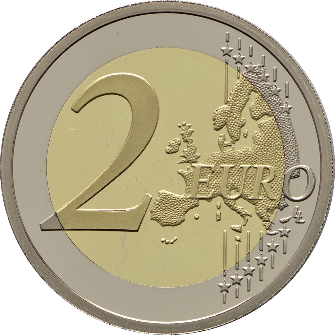 2 Euro Espelhado