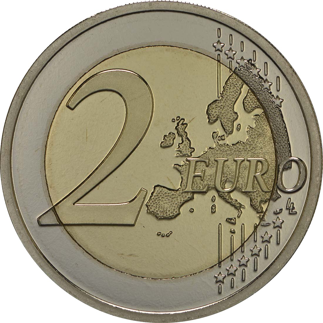 2 Euro Espelhado
