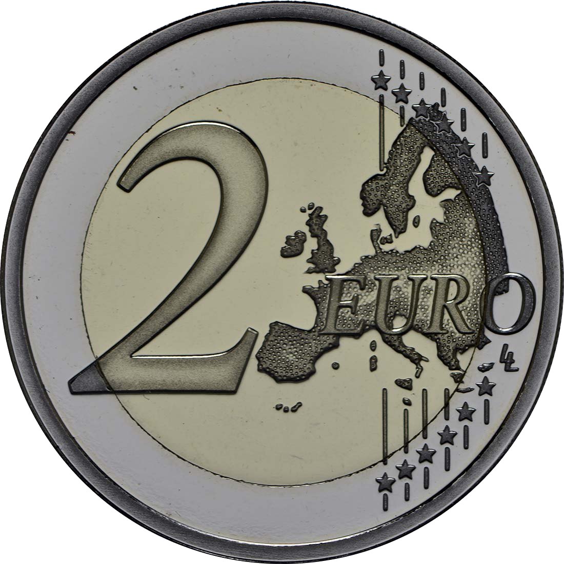 2 Euro Espelhado