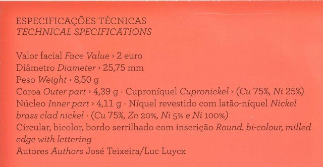Portugal 2014 40. Jahrestag der Nelkenrevolution – Zertifikat