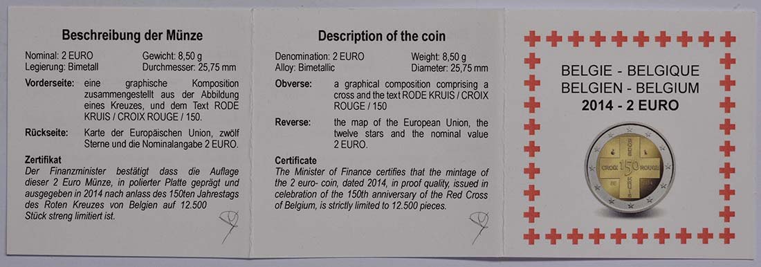 2 euros Proof
