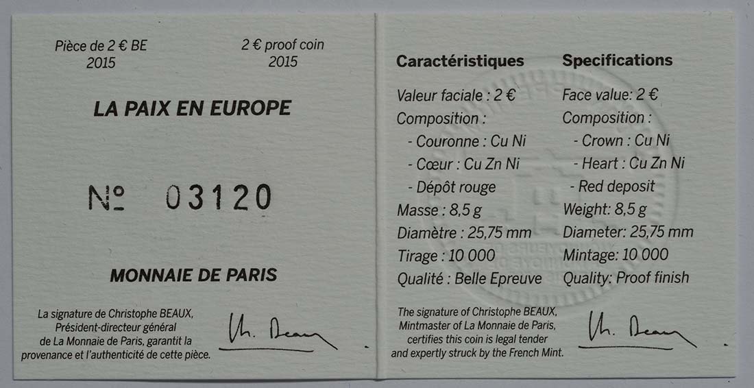 2 euros Proof