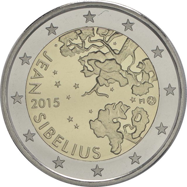 Finnland 2015 150. Geburtstag von Jean Sibelius – Rückseite