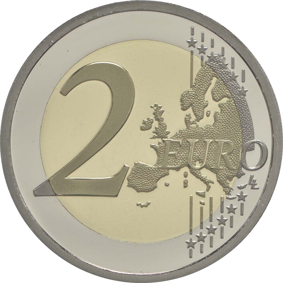 Frankreich 2015 30 Jahre EU-Flagge – Vorderseite