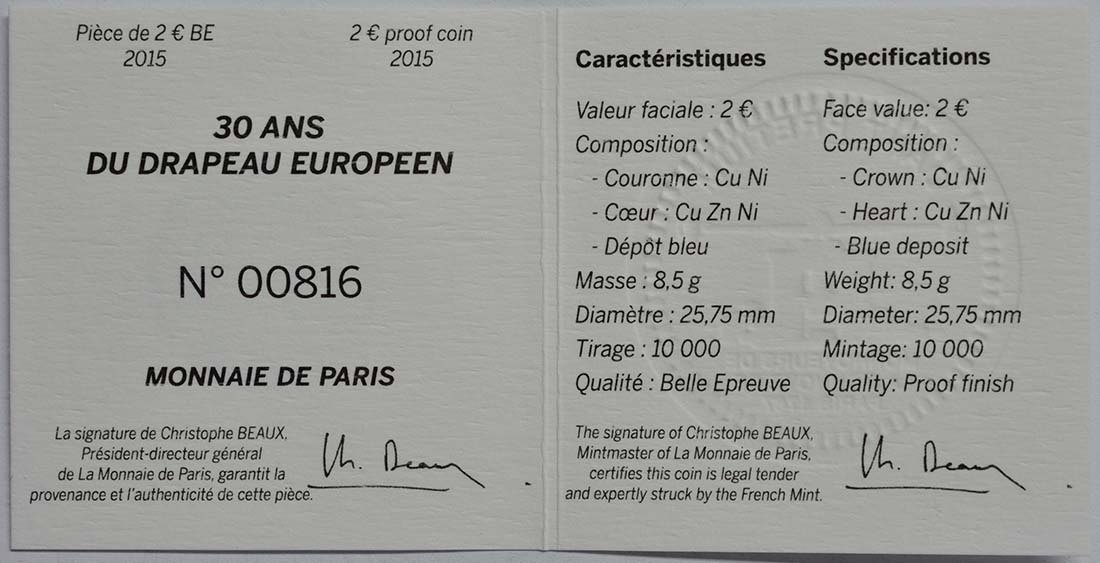 2 euros Proof