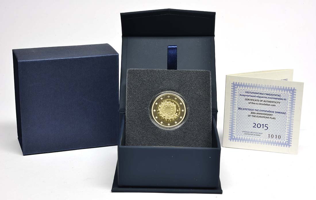 2 Euro Espelhado