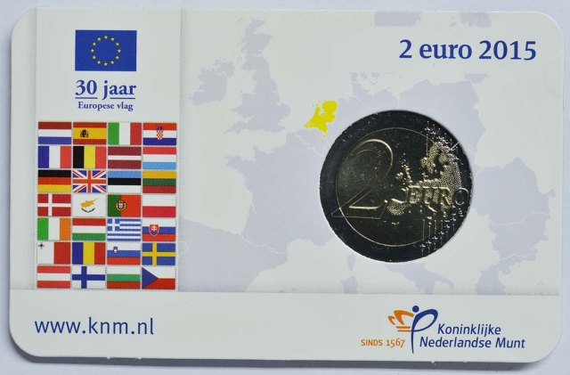 Niederlande 2015 30 Jahre EU-Flagge – Übersicht