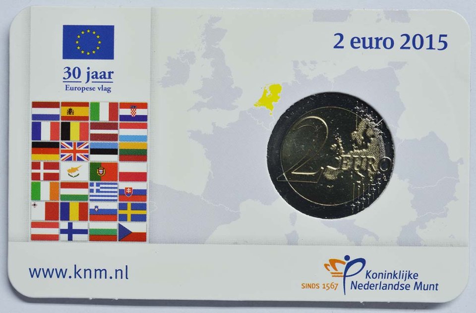 Niederlande 2015 30 Jahre EU-Flagge – Übersicht