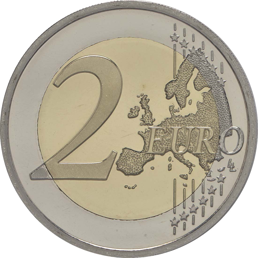 2 Euro Espelhado