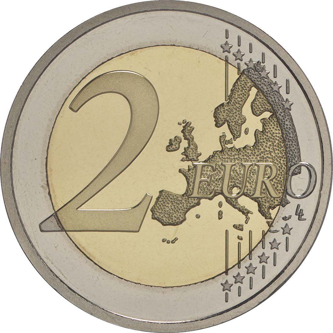 2 Euro Espelhado