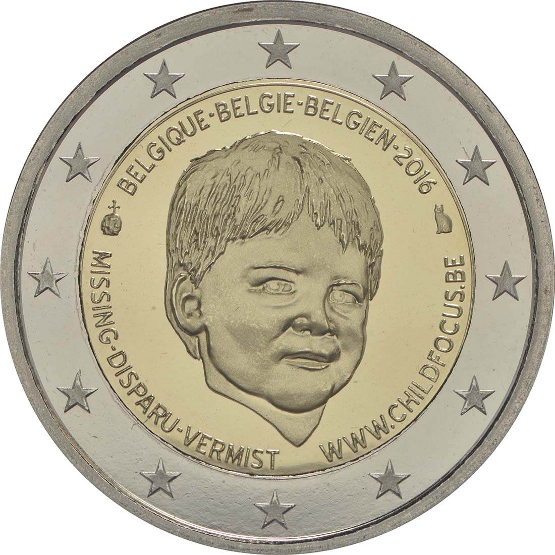 2 Euro Espelhado