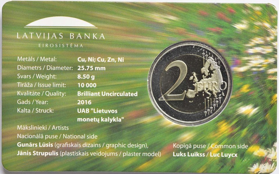Lettland 2016 Milchwirtschaft Lettlands – Zertifikat