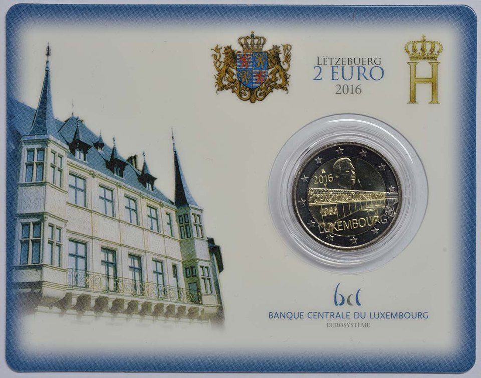 Luxemburg 2016 50 Jahre Großherzogin-Charlotte-Brücke – Übersicht