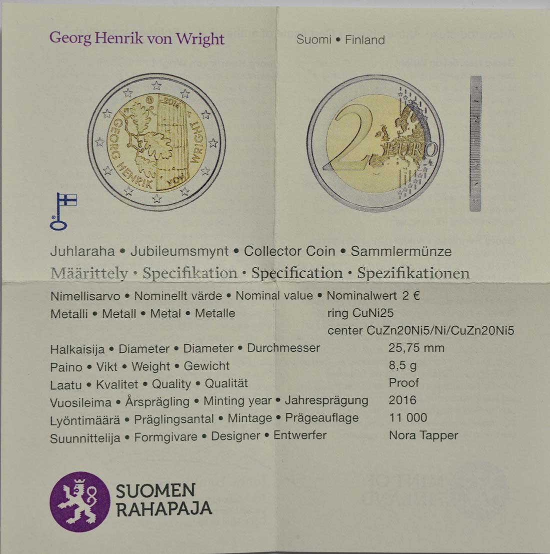 2 euros Proof