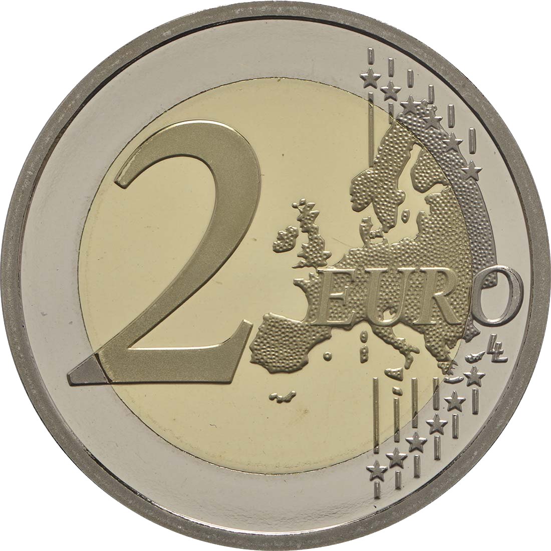 2 Euro Espelhado