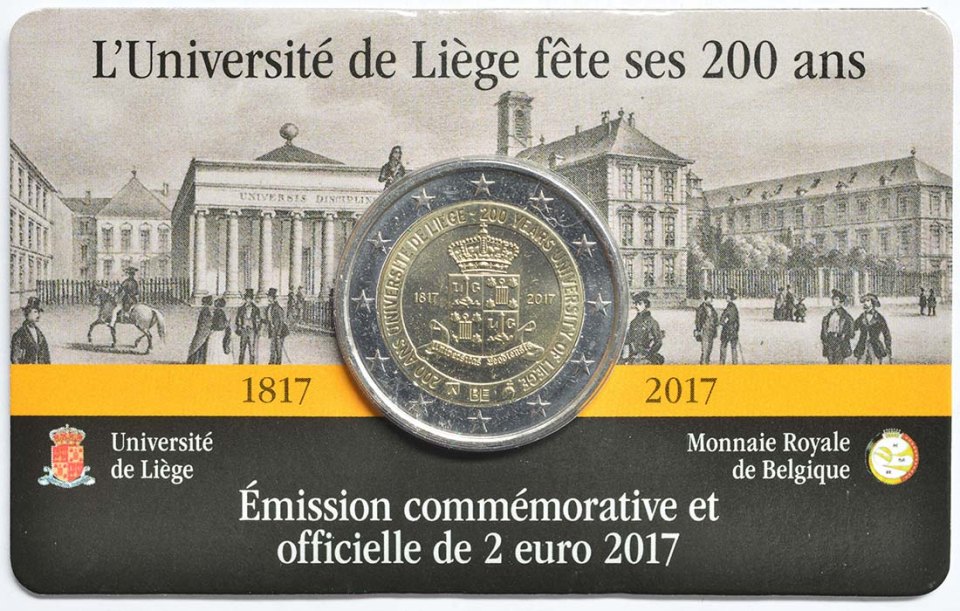 Belgien 2017 200 Jahre Universität zu Lüttich – Übersicht