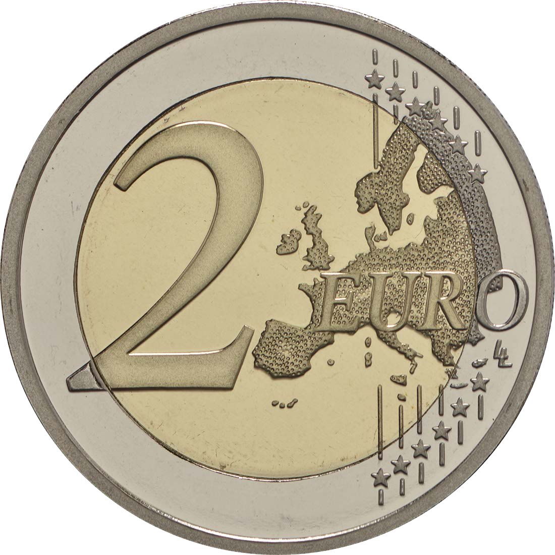 2 Euro Espelhado
