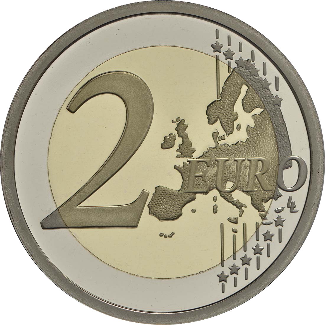 2 Euro Espelhado