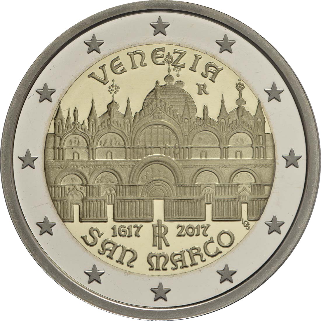 2 Euro Espelhado