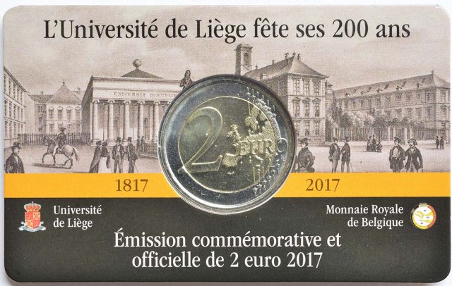 Belgien 2017 200 Jahre Universität zu Lüttich – Übersicht