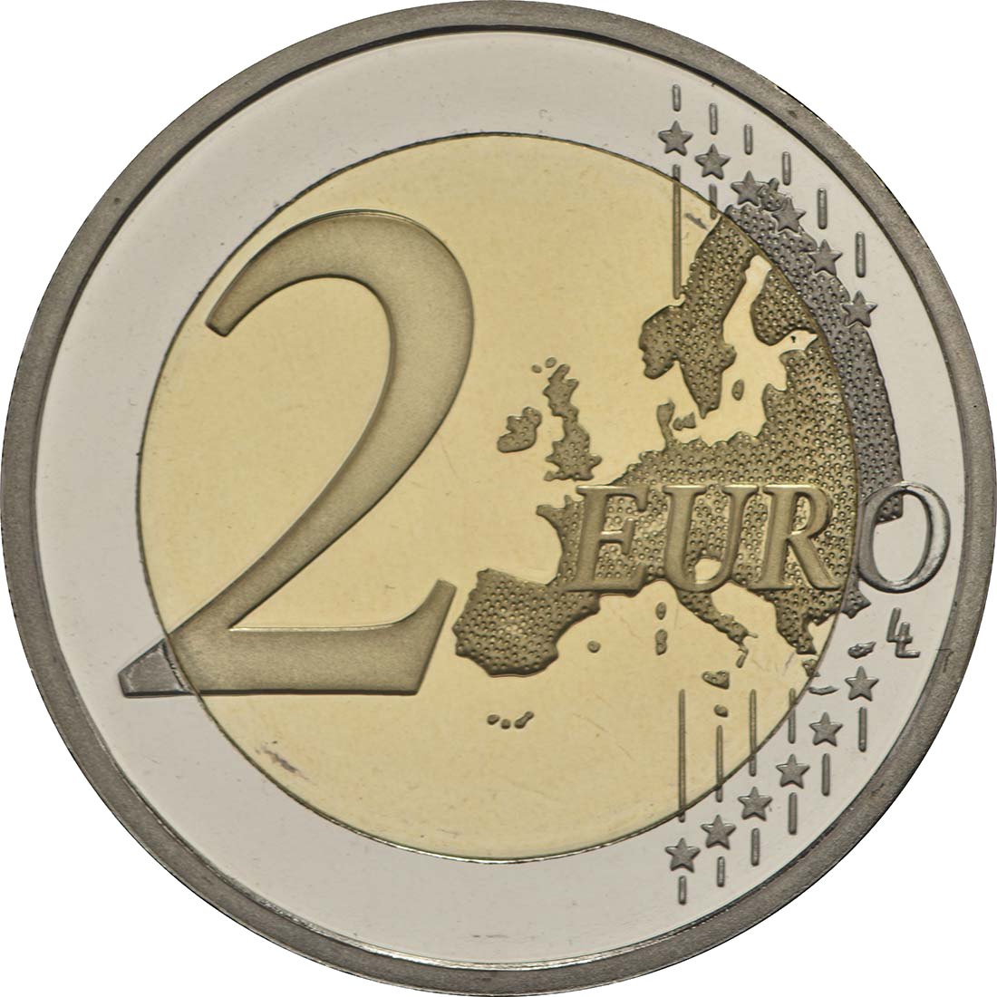 2 Euro Espelhado