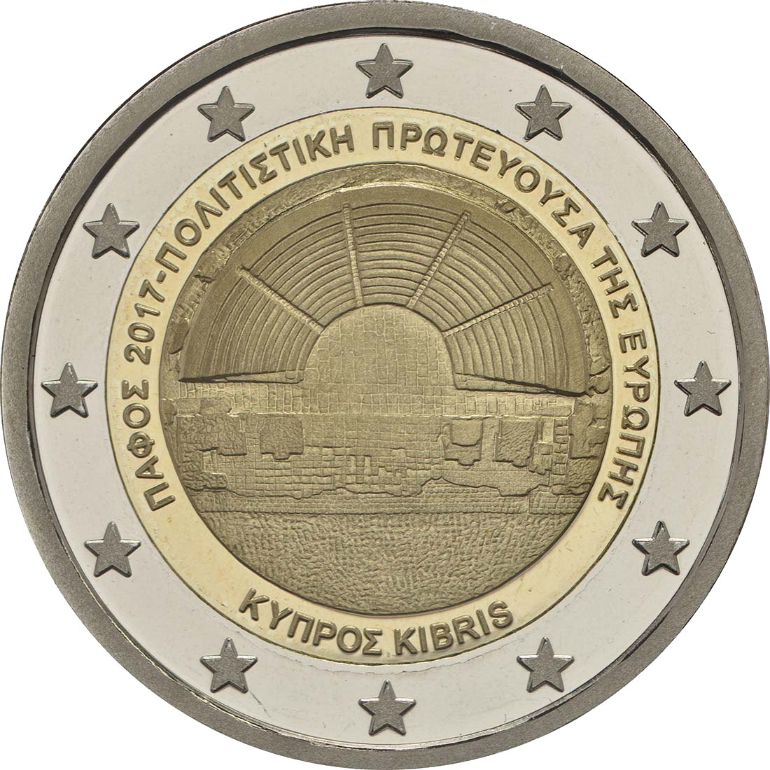 2 Euro Espelhado