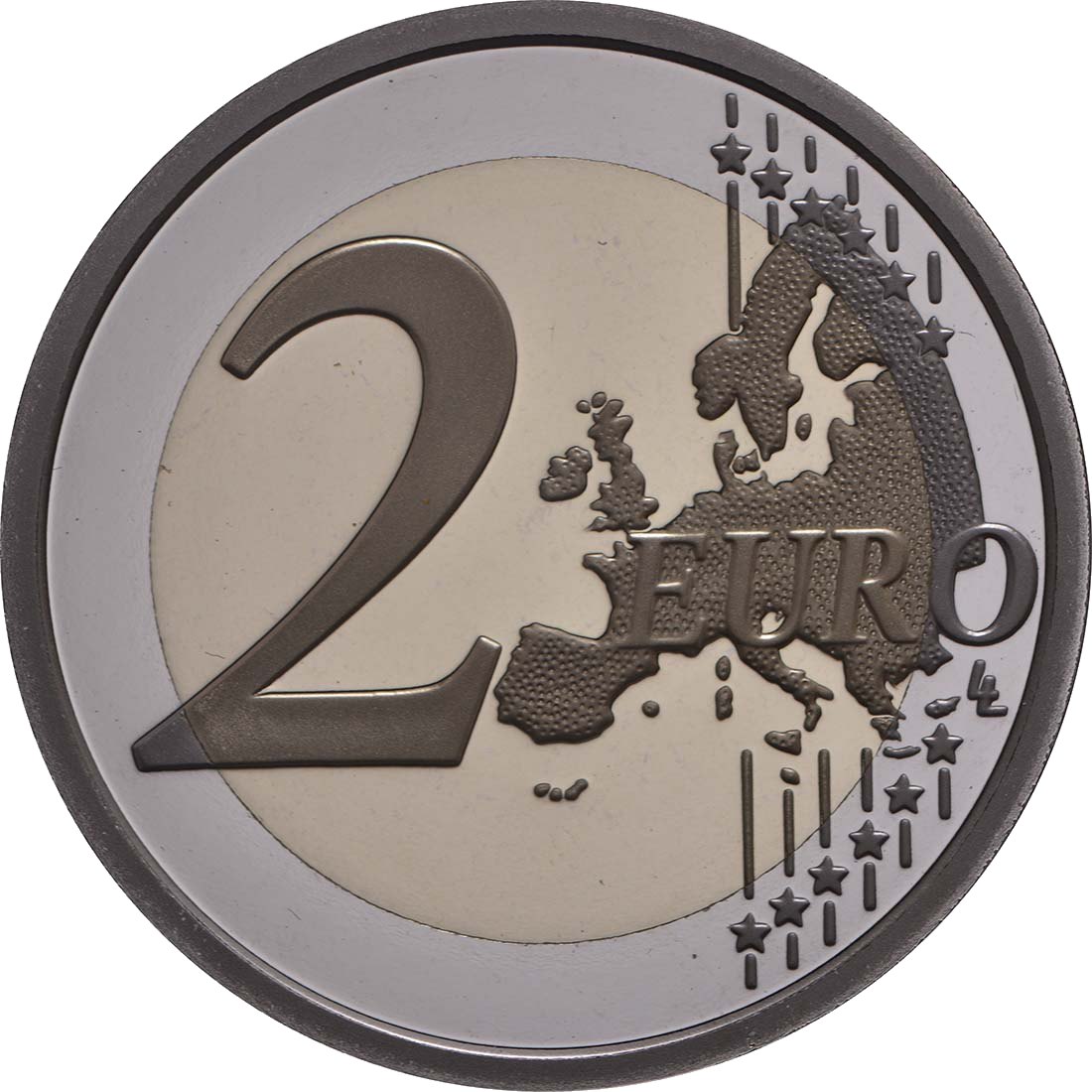 2 Euro Espelhado