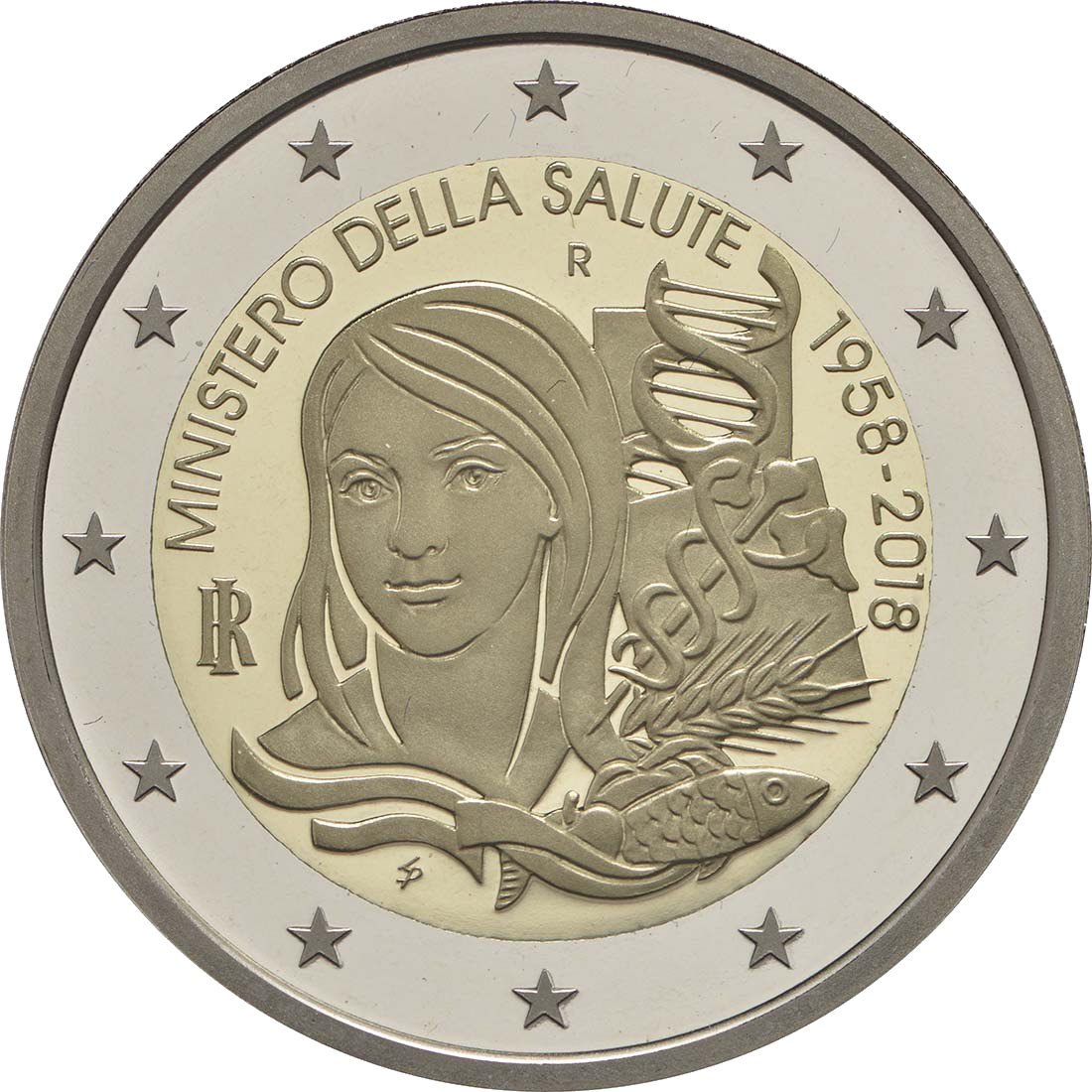 2 Euro Espelhado