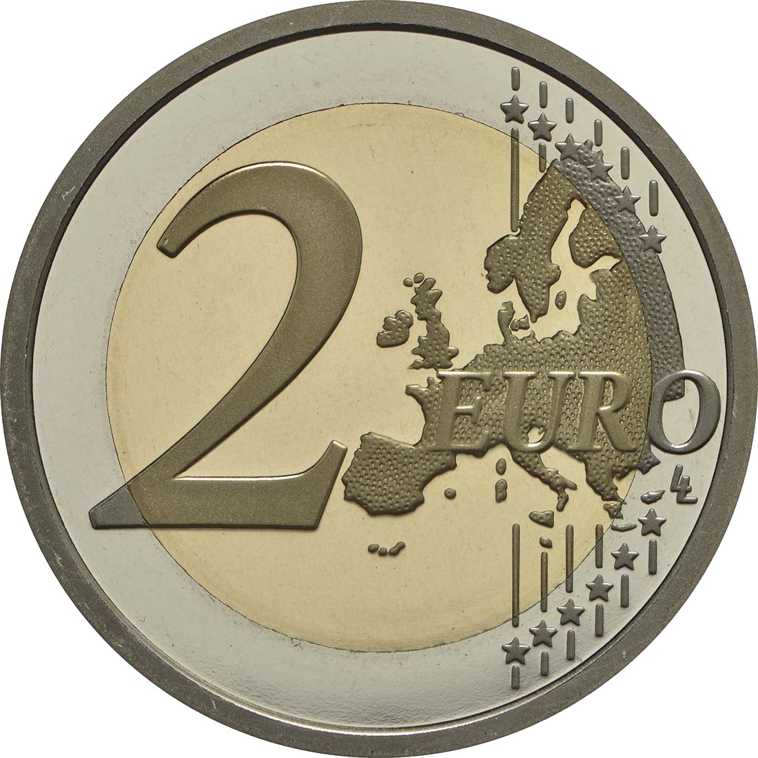 2 Euro Espelhado