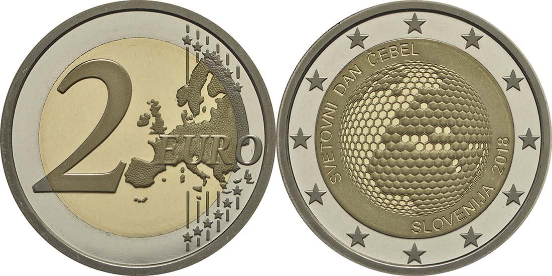 2 Euro Espelhado