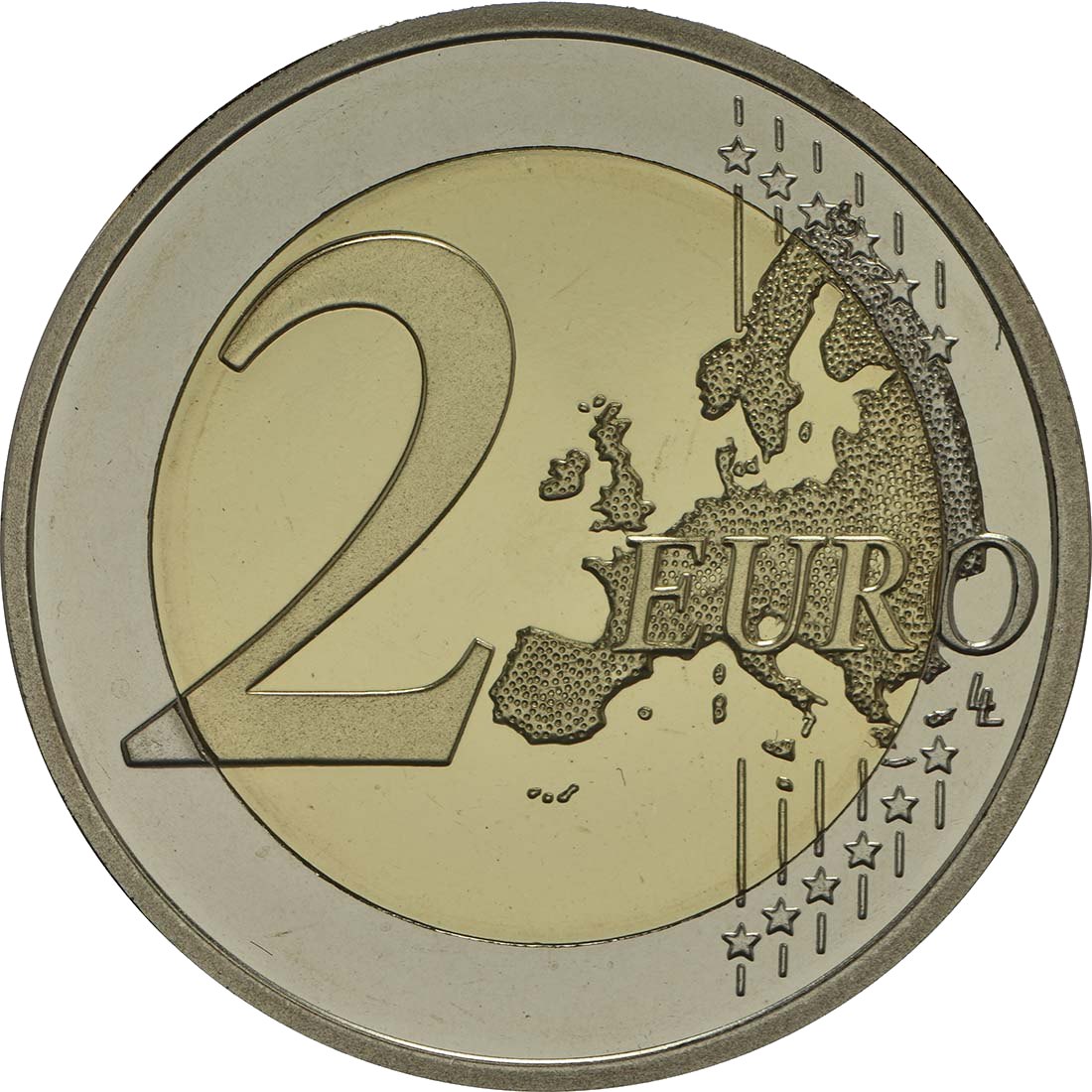 2 Euro Espelhado