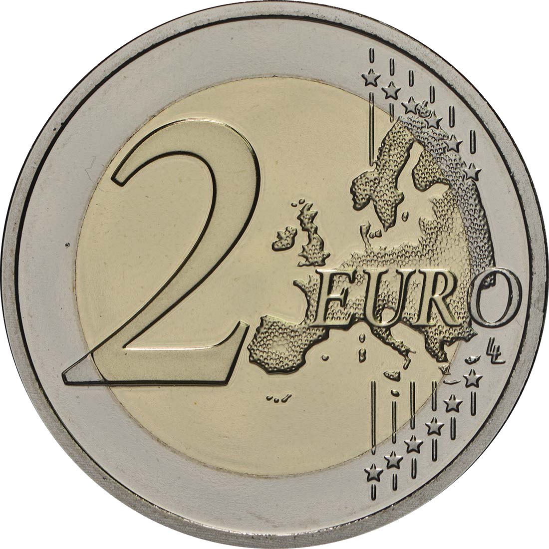 2 Euro Espelhado