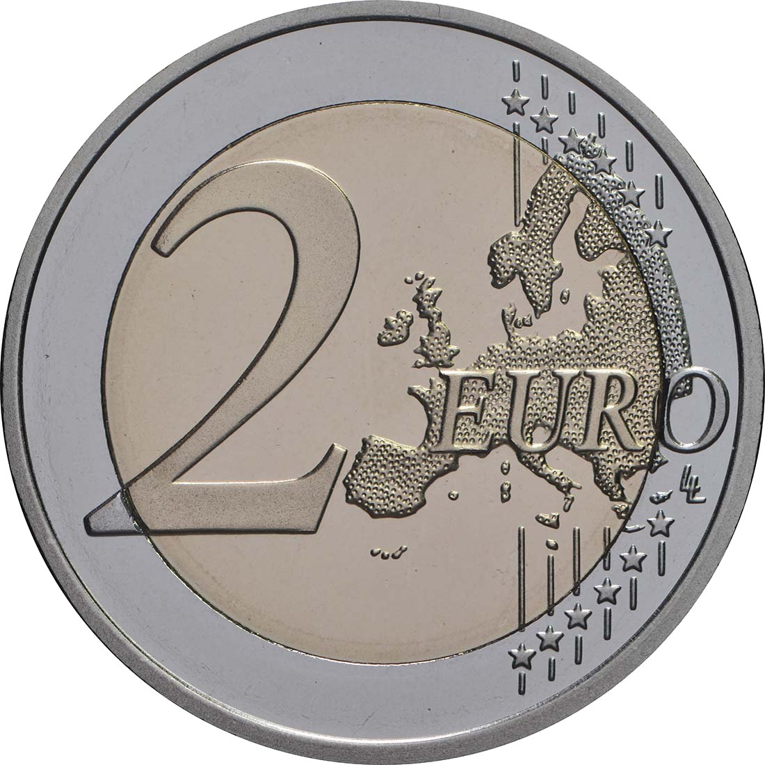 2 Euro Espelhado