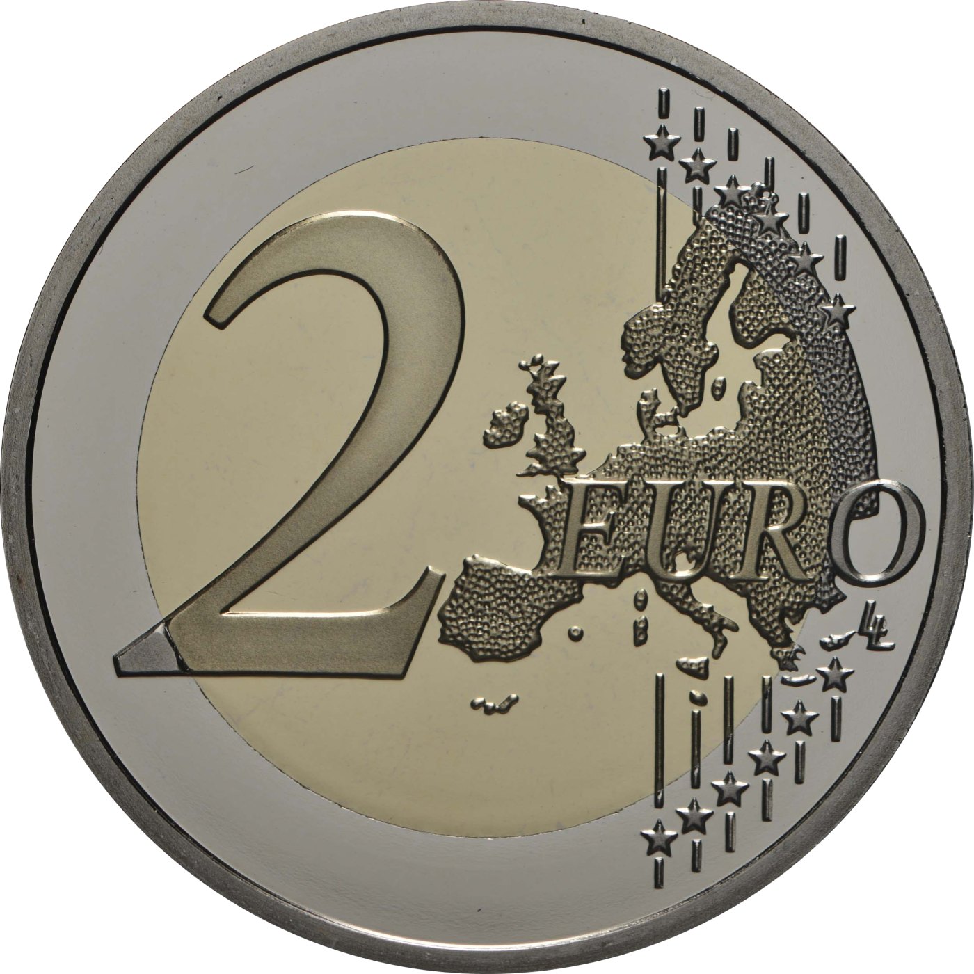 2 Euro Espelhado