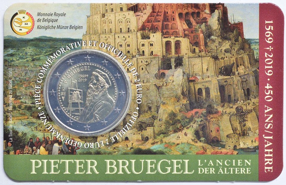 Belgien 2019 450. Todestag von Pieter Bruegel dem Älteren – Übersicht