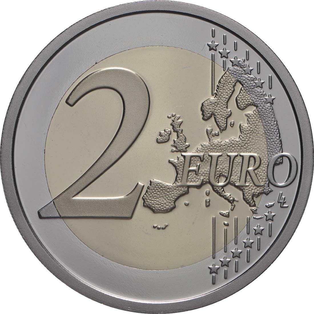 2 Euro Espelhado