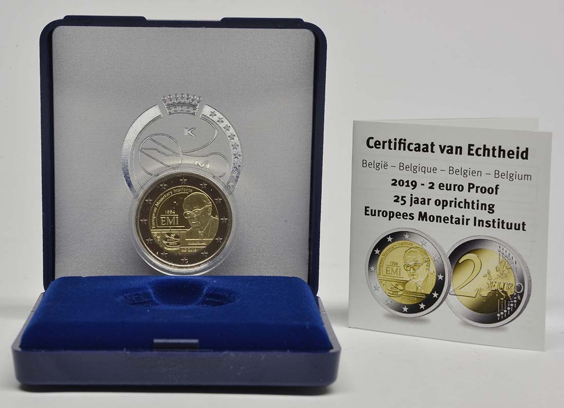 2 euro Spiegelglans