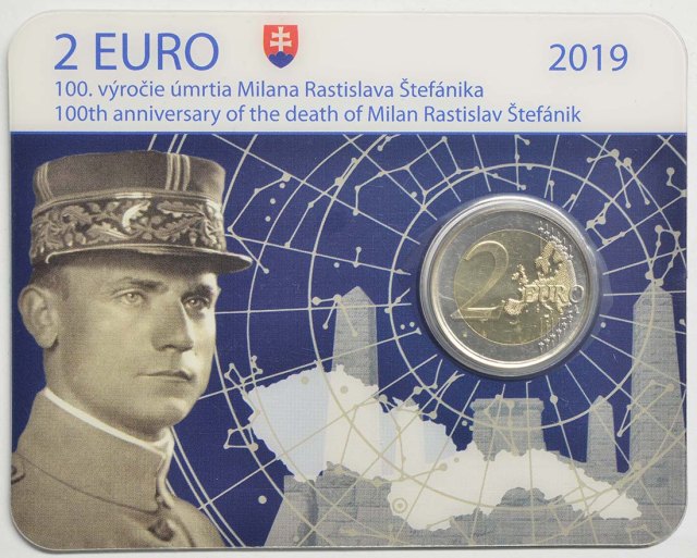 Slowakei 2019 100. Todestag Milan Rastislav Štefánik – Übersicht