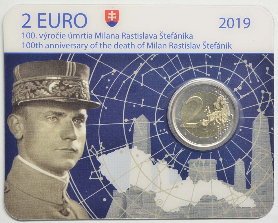 Slowakei 2019 100. Todestag Milan Rastislav Štefánik – Übersicht